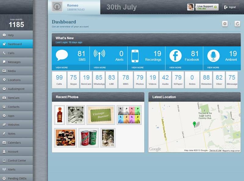 Dashboard
